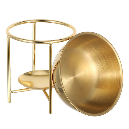 Gold Stainless Steel Tealight Wax Melt Burner