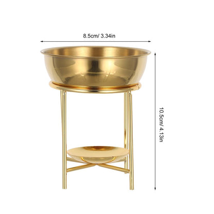 Gold Stainless Steel Tealight Wax Melt Burner