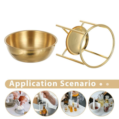 Gold Stainless Steel Tealight Wax Melt Burner