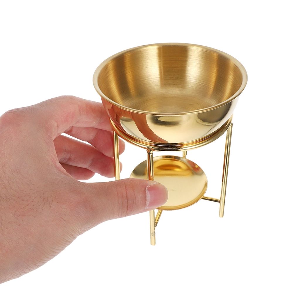 Gold Stainless Steel Tealight Wax Melt Burner