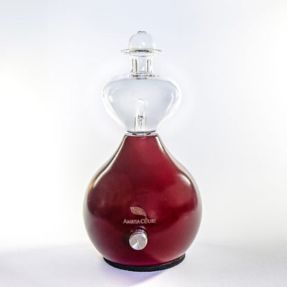 Hourglass Waterless Essential Oil Diffuser – Red