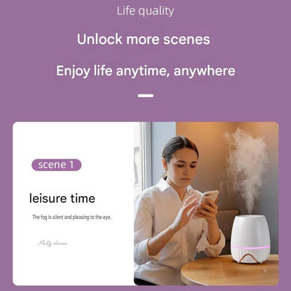 White Bud Ultrasonic Aroma Diffuser 150mL