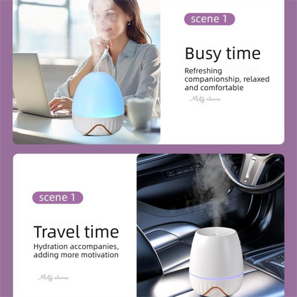 White Bud Ultrasonic Aroma Diffuser 150mL