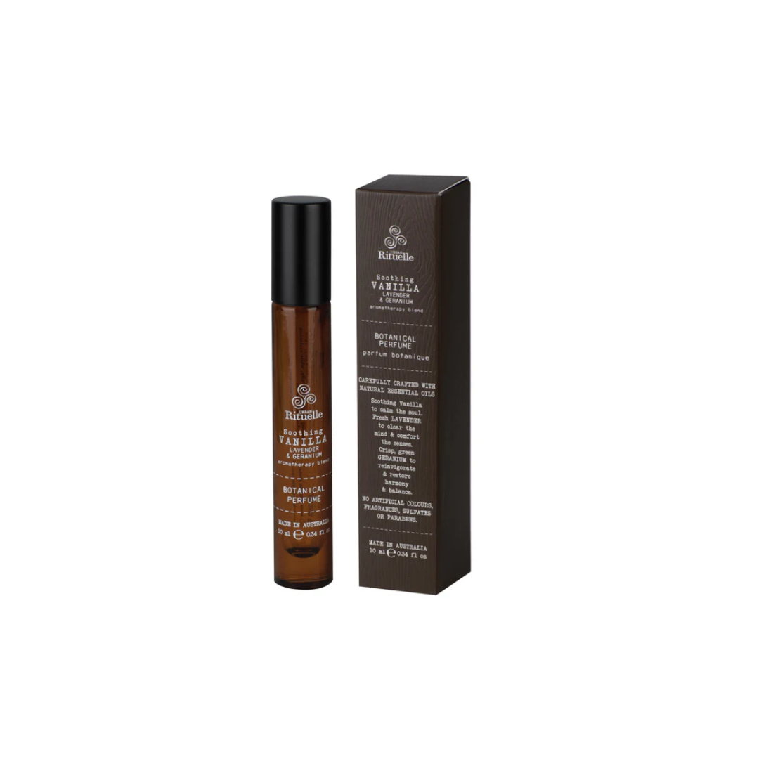 Urban Rituelle Vanilla, Lavender & Geranium Botanical Perfume 10ml - The Perfume Company