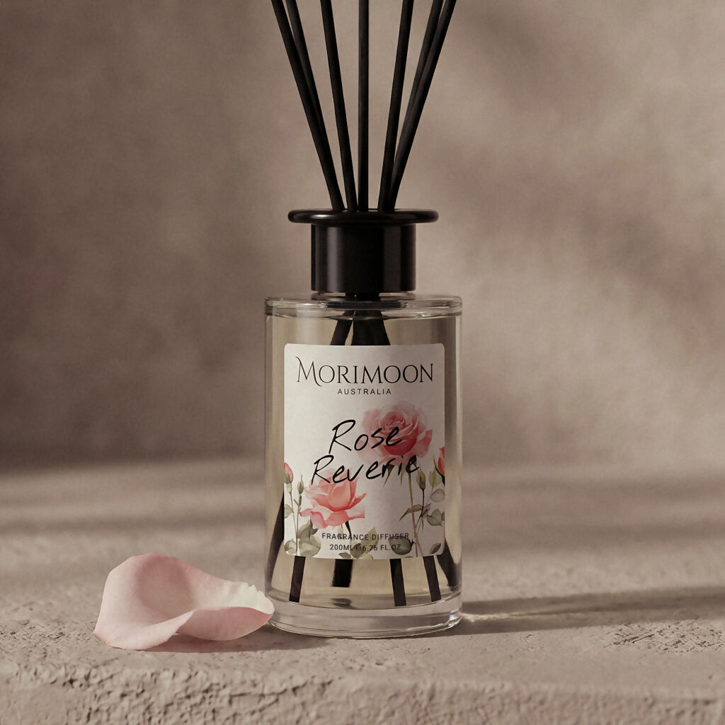Morimoon Rose Reverie Reed Diffuser 200mL - The Gift Company