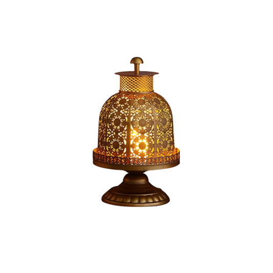 Vintage Iron Candlestick Decoration