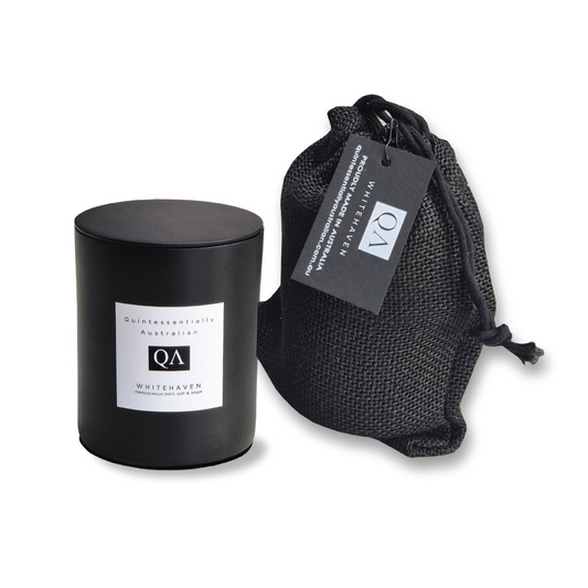 Quintessentially Australian Luxury Candle Tin Whitehaven 400g
