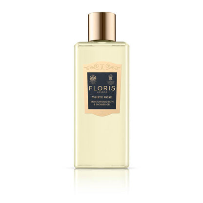 Floris White Rose Bath & Shower Gel 250mL