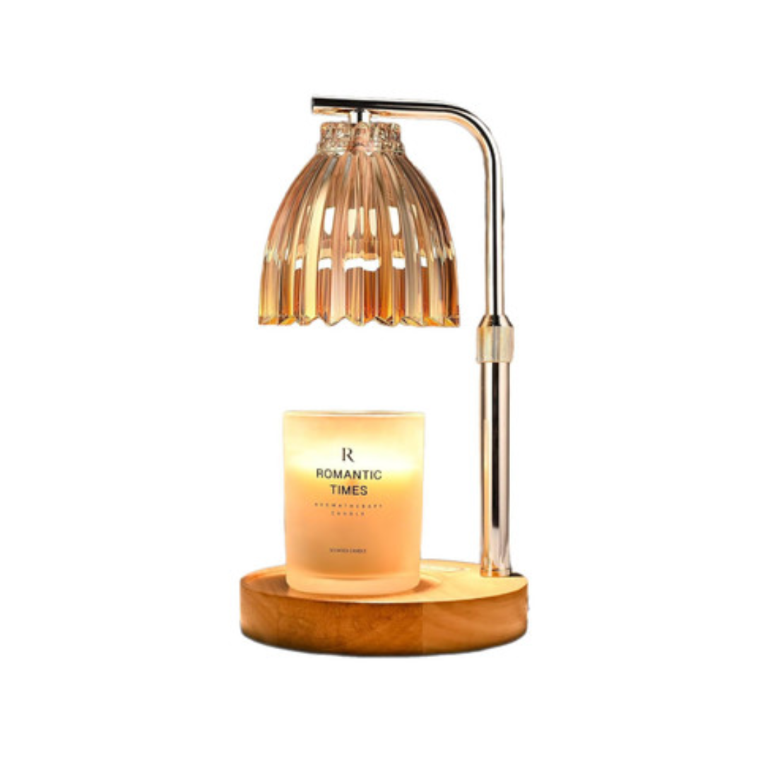 Adjustable Height Candle Warmer Lamp with Timer & Dimmer - The Gift Company