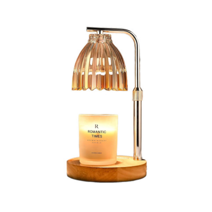 Adjustable Height Candle Warmer Lamp with Timer & Dimmer - The Gift Company