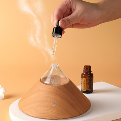 Wood Grain Ultrasonic Aroma Diffuser