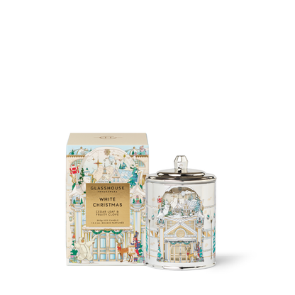 Glasshouse Fragrances White Christmas Candle 380g