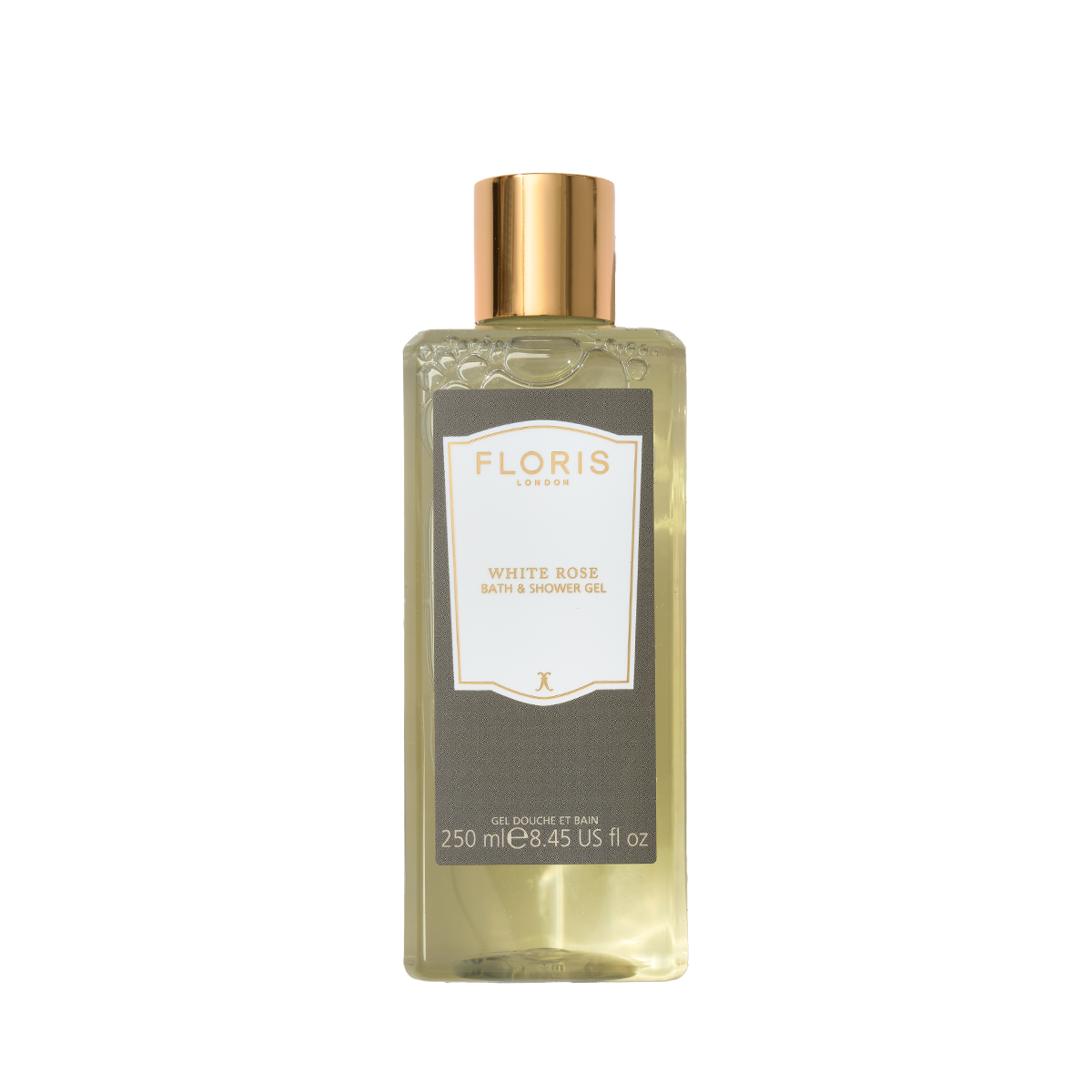 Floris White Rose Bath & Shower Gel 250mL