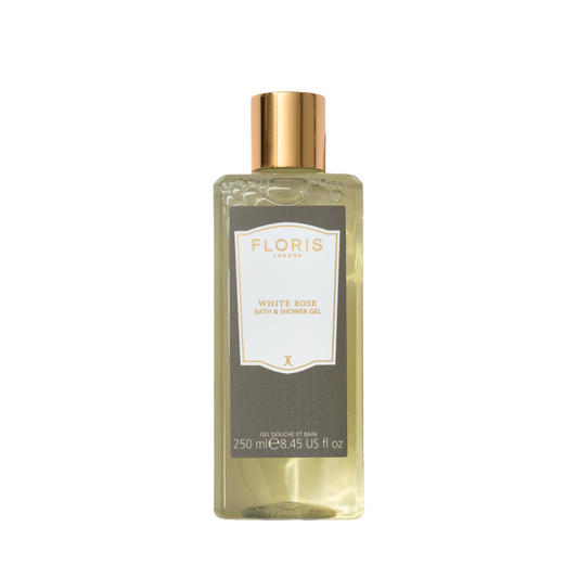 Floris White Rose Bath & Shower Gel 250mL