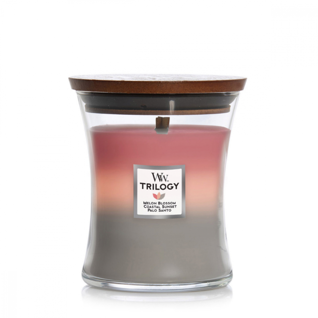 WoodWick Shoreline Trilogy Medium Candle 275g