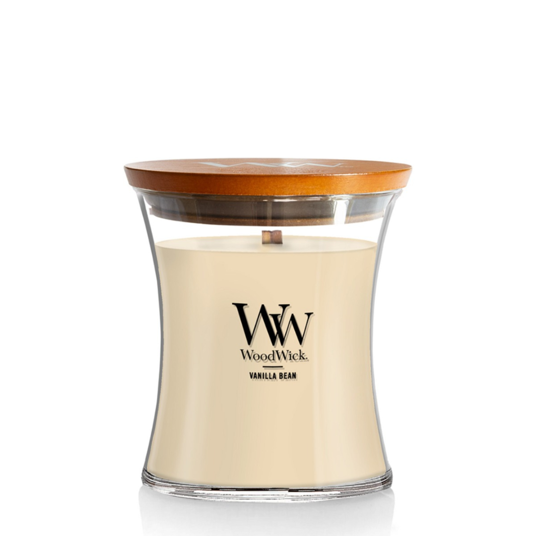 WoodWick 香草豆中号蜡烛 275g