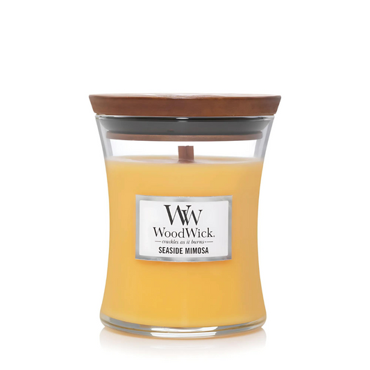 WoodWick Seaside Mimosa 中号蜡烛 275g