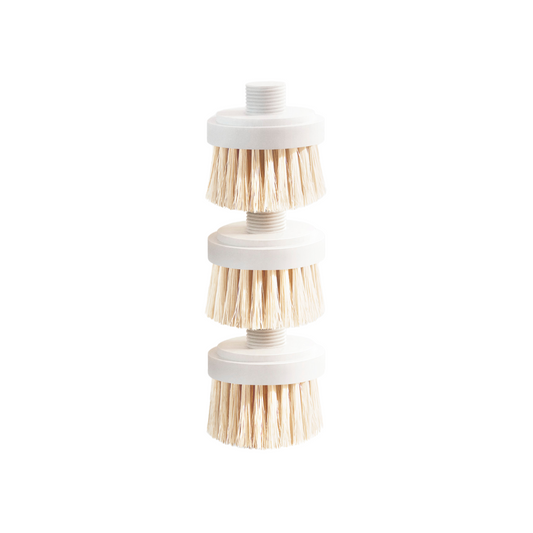 Yeseco Replacement Brush Heads x3 - White