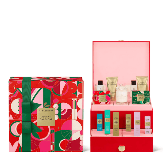 Advent Calendar - Glasshouse - Glasshouse Fragrances - 24 Days of Christmas Advent Calendar - The Gift Company