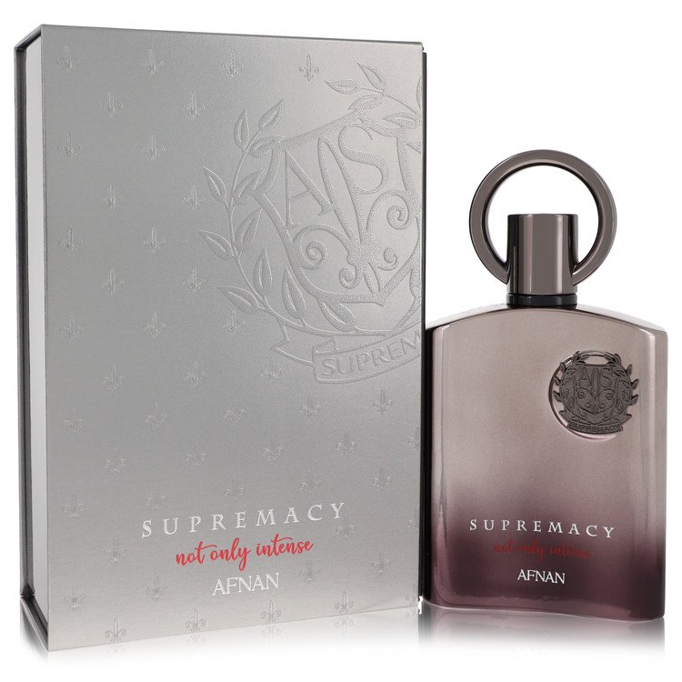 Afnan Supremacy Not Only Intense Extrait de Parfum Fruity Woody 100mL bottle and box