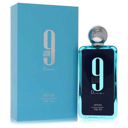 Afnan 9AM Dive Eau de Parfum Fresh Woody Aromatic 100mL