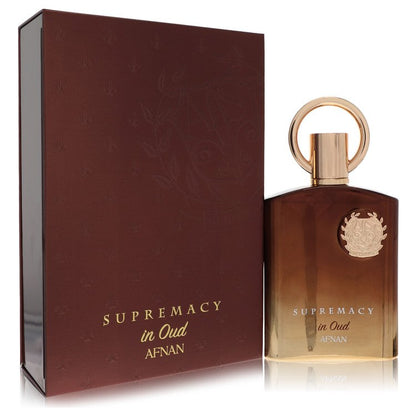 Afnan Supremacy In Oud Extrait de Parfum Woody Aromatic 100mL bottle and box