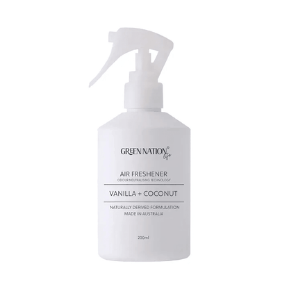 Air Freshener - Green Nation Life - Green Nation Life Air Freshener - Coconut & Vanilla 200ml - The Gift Company
