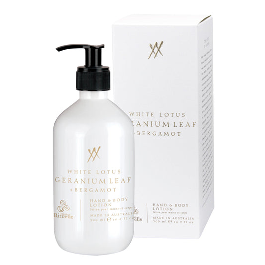 Urban Rituelle White Lotus Hand & Body Lotion 500mL