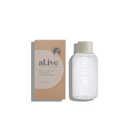 al.ive body All Purpose Concentrate Refill Apple & White Musk 50mL