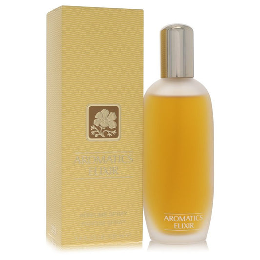 Clinique Aromatics Elixir Eau de Parfum Chypre Floral 100mL bottle and box