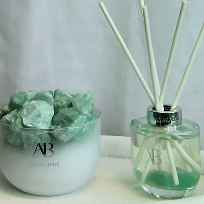 Aroma Oil - Aromabotanical - Aromabotanical Aventurine Crystal Potpourri & Oil 50mL - The Gift Company