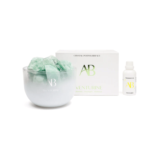 Aroma Oil - Aromabotanical - Aromabotanical Aventurine Crystal Potpourri & Oil 50mL - The Gift Company