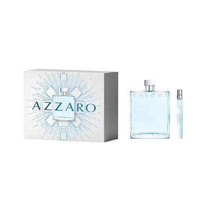 Azzaro Chrome Gift Set 50mL EDT + 75mL All Over Shampoo