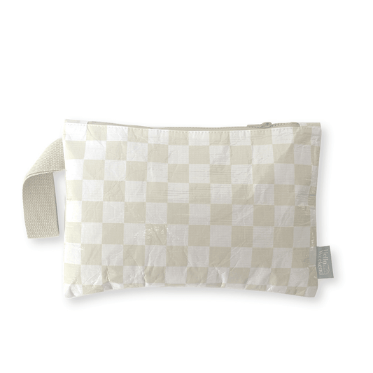 Bag - Hello Weekend - Hello Weekend Checkerboard Good To Go Pouch - The Gift Company