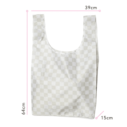 Bag - Hello Weekend - Hello Weekend Checkerboard Shopper Bag - The Gift Company