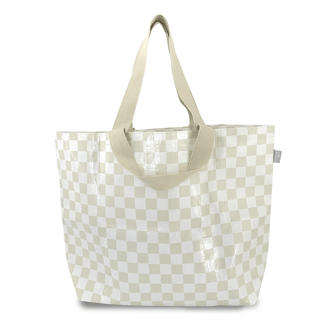Bag - Hello Weekend - Hello Weekend Checkerboard Weekender Bag - The Gift Company