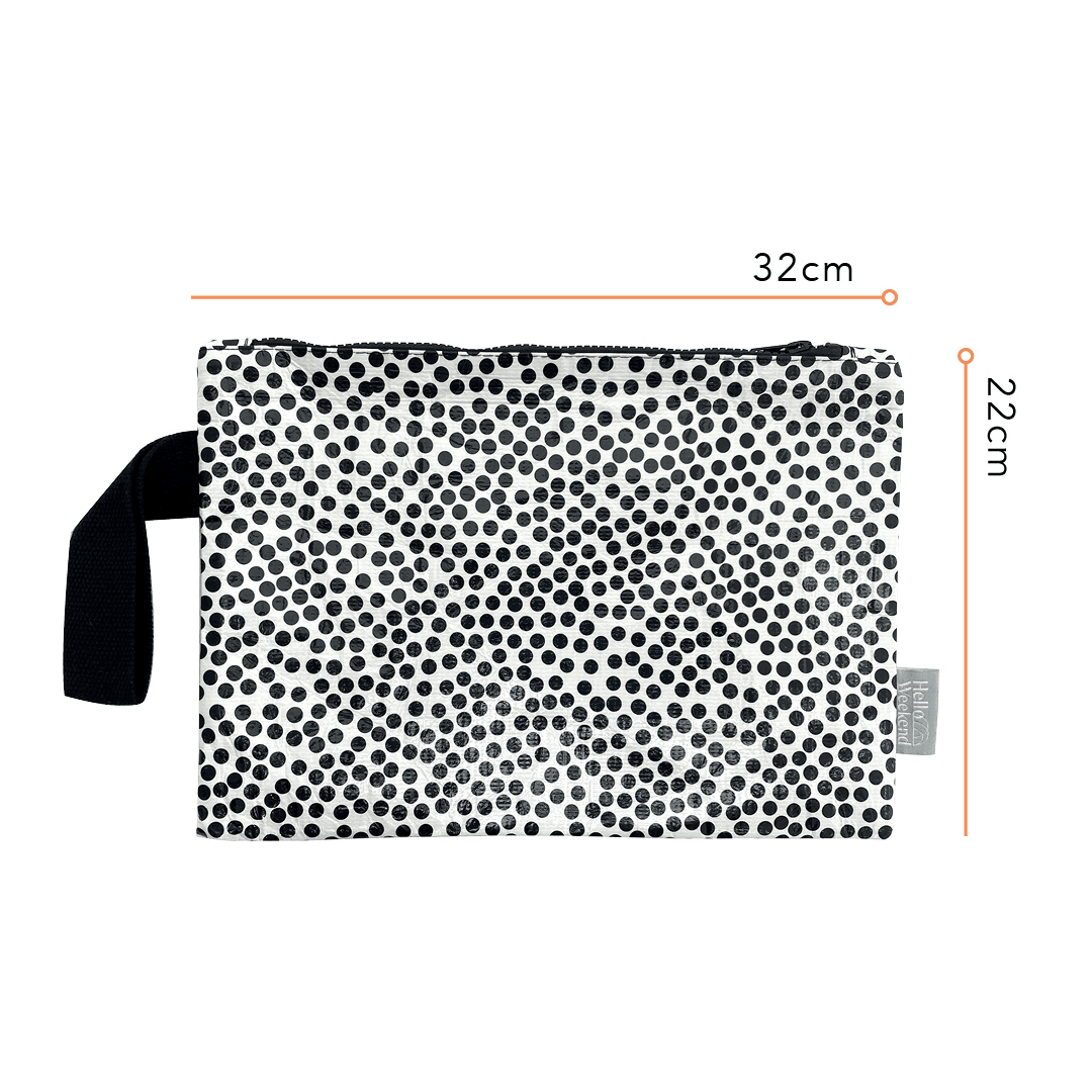 Bag - Hello Weekend - Hello Weekend Speckle Good to Go Pouch - The Gift Company