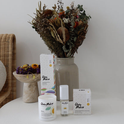 Clare Makes Banjo Australian Bush Reed Diffuser 200mL – Clare Makes product and lifestyle image 3