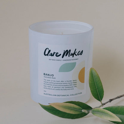 Clare Makes Banjo Australian Bush Reed Diffuser 200mL – Clare Makes product and lifestyle image 7