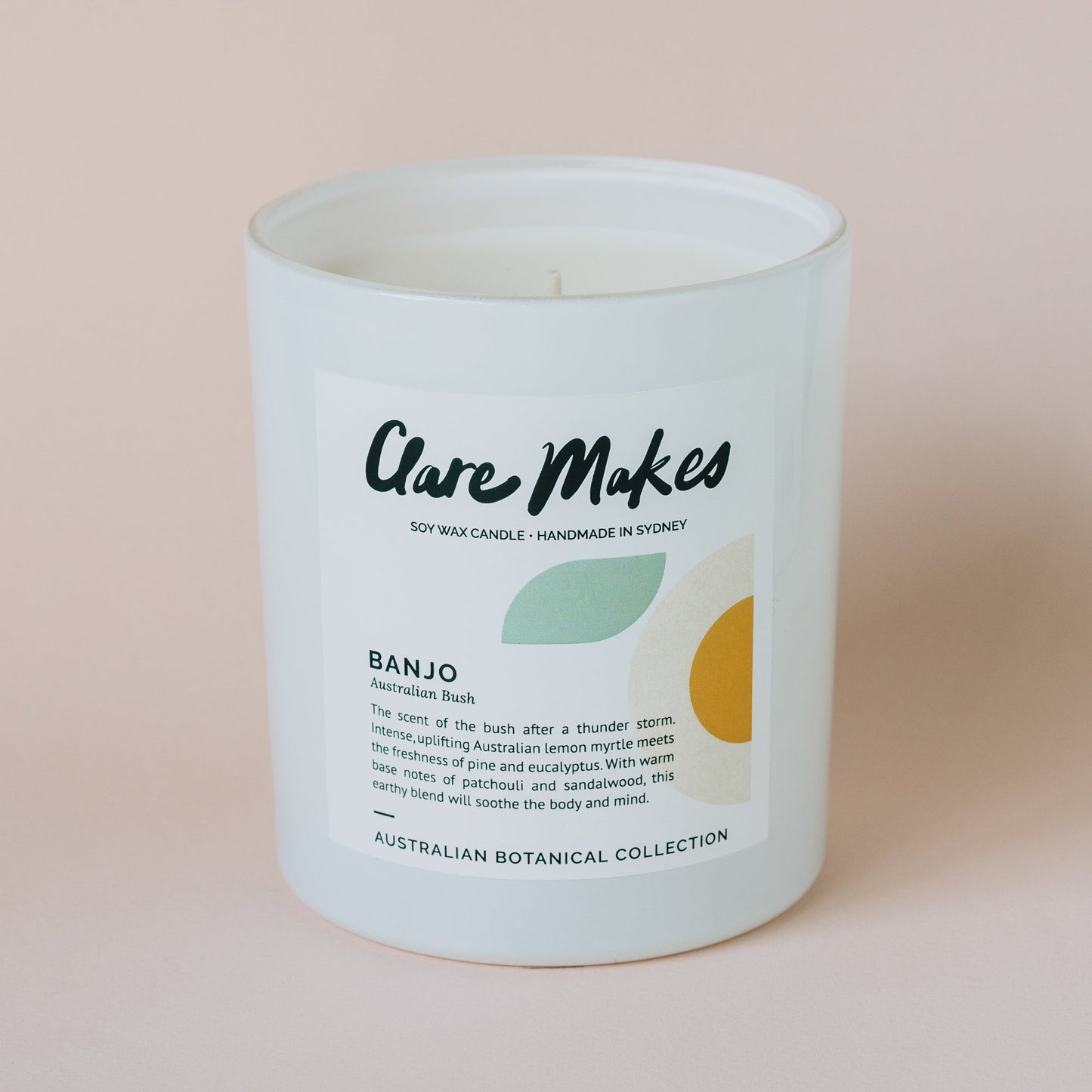 Clare Makes Banjo Australian Bush Reed Diffuser 200mL – Clare Makes product and lifestyle image 4