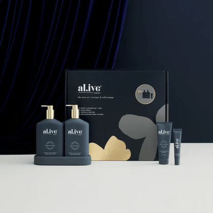 Bath & Body Gift Sets - Al.ive - al.ive The Icon Set - Coconut & Wild Orange - The Gift Company