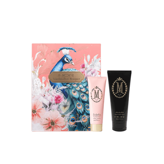 Bath & Body Gift Sets - Mor Boutique - MOR Marshmallow Bouquet (Hand & Nail Cream, Hand & Body Wash) - The Gift Company