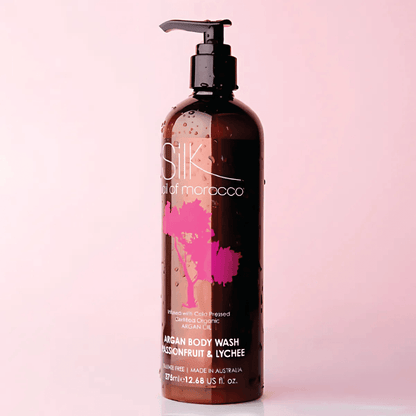 Bath & Body Set - Silk Oil of Morocco - Silk Oil of Morocco - Cosmopolitan Hamptons Hamper - The Gift Company