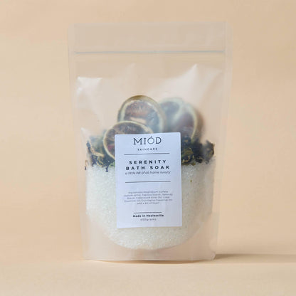 Bath Salts - Miod Skincare - Miod Skincare Serenity Bath Salts 450g - The Gift Company