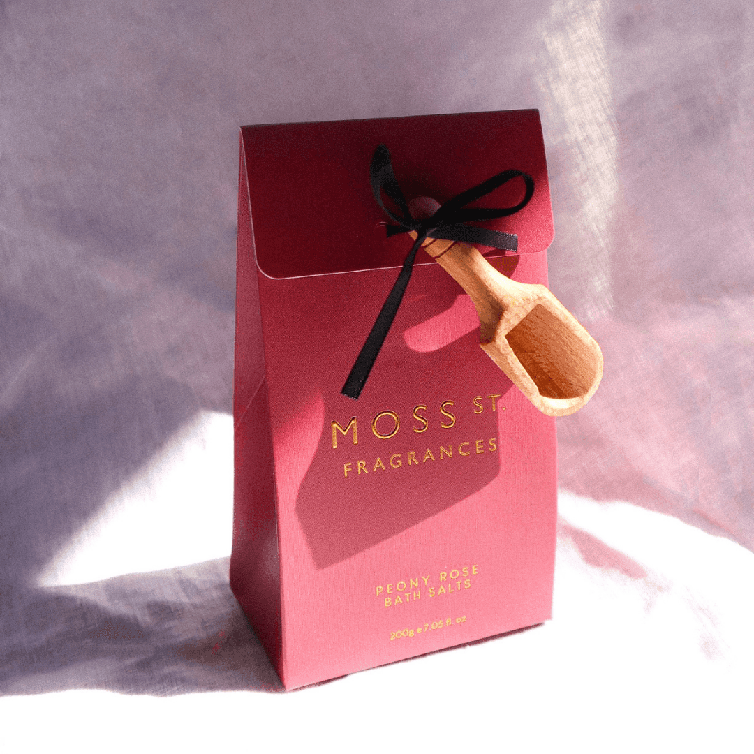 Bath Salts - Moss St - MOSS ST Fragrances Bath Salts - Peony Rose - The Gift Company