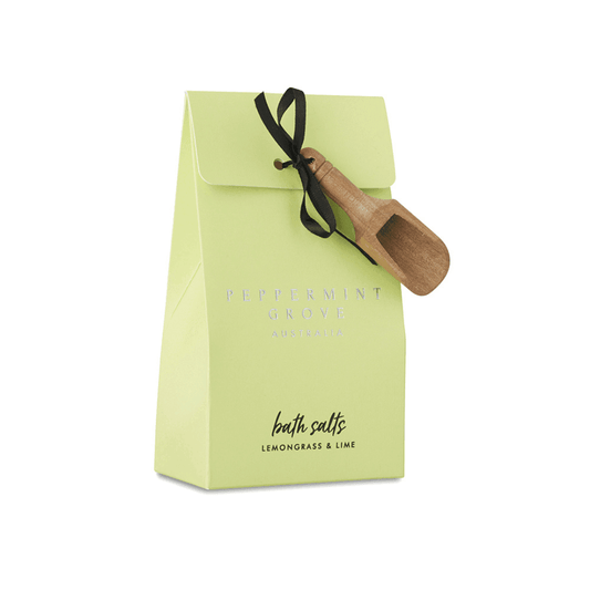 Bath Salts - Peppermint Grove - Peppermint Grove Bath Salts Lemongrass & Lime - The Gift Company