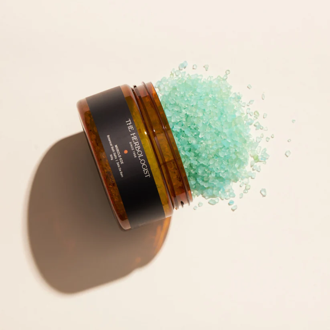 Bath Salts - The Herbologist - The Herbologist Muscle-Eze Botanical Bath Salts 300g - The Gift Company