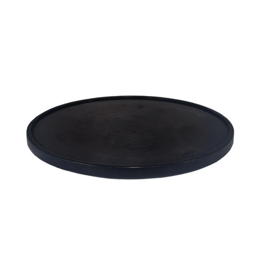 SANJULA Brushed Black Finish Tray