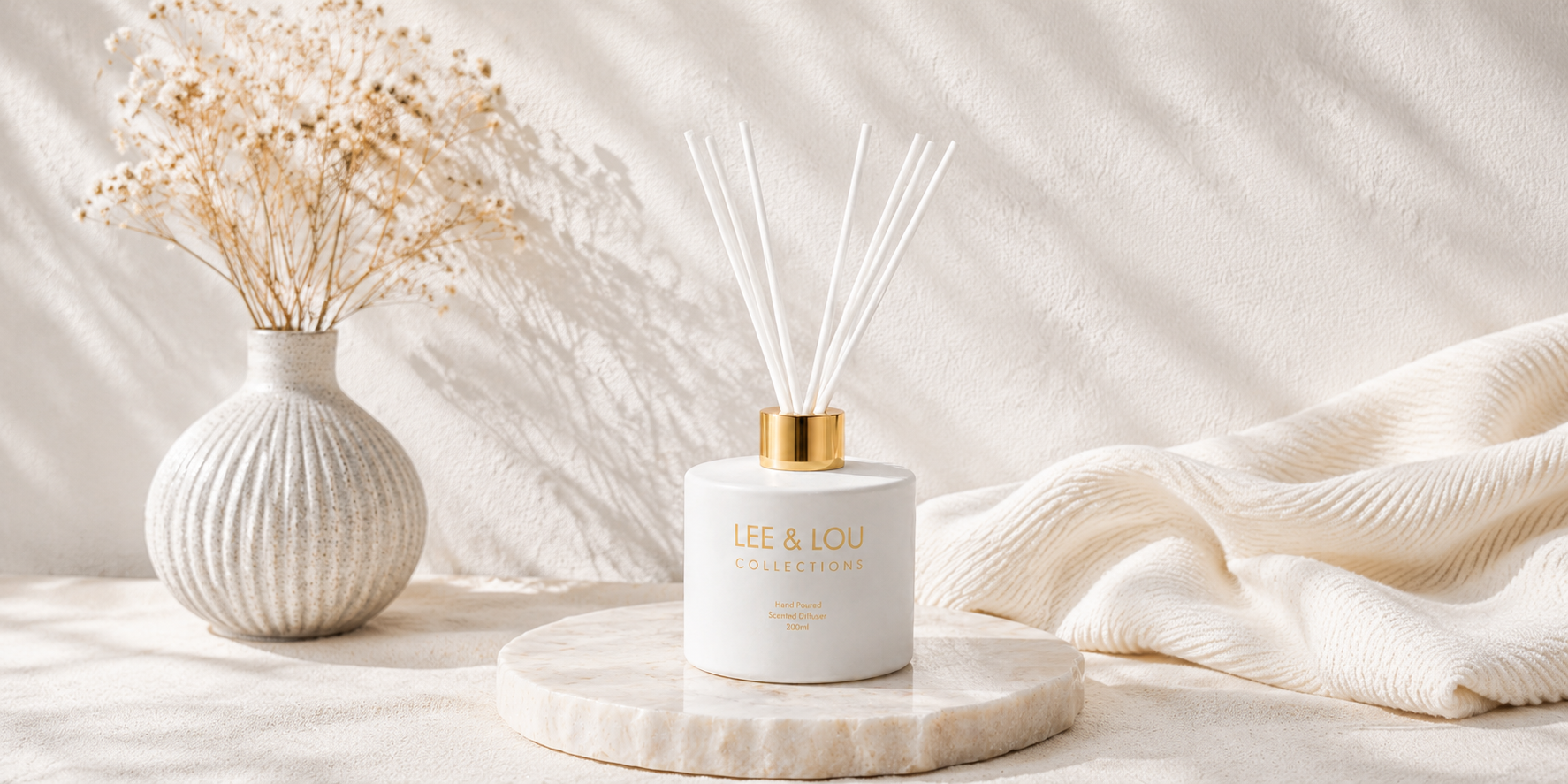 Lee & Lou Sea Salt & Cotton Diffuser 200mL additional supplier image 1