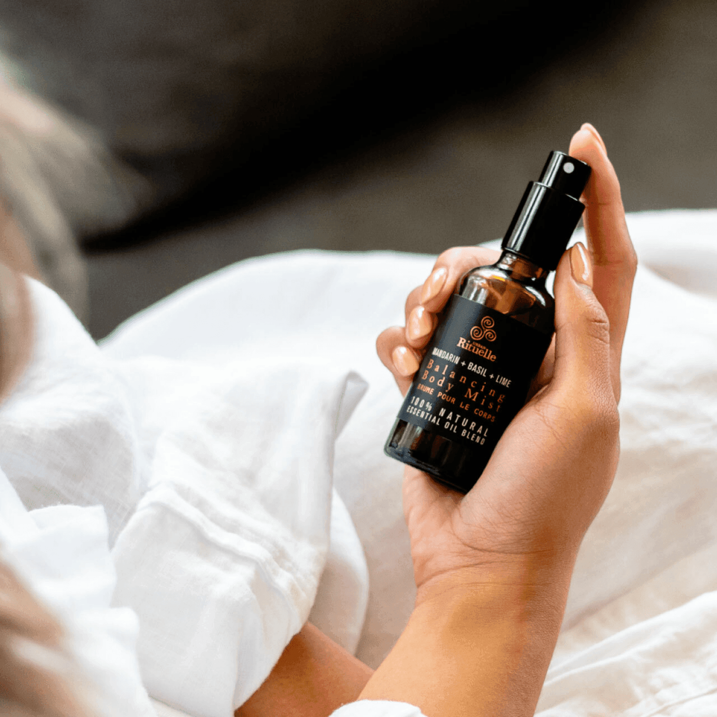 Body Mist - Urban Rituelle - Urban Rituelle Balancing Body Mist - Mandarin, Basil & Lime 50mL - The Gift Company